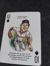 Hideki Okijama  Caricature Hero Deck Playing Card