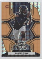 2022 Panini Mosaic Fluorescent Orange Mosaic Prizm 12/25 Robert Quinn #36 1u6