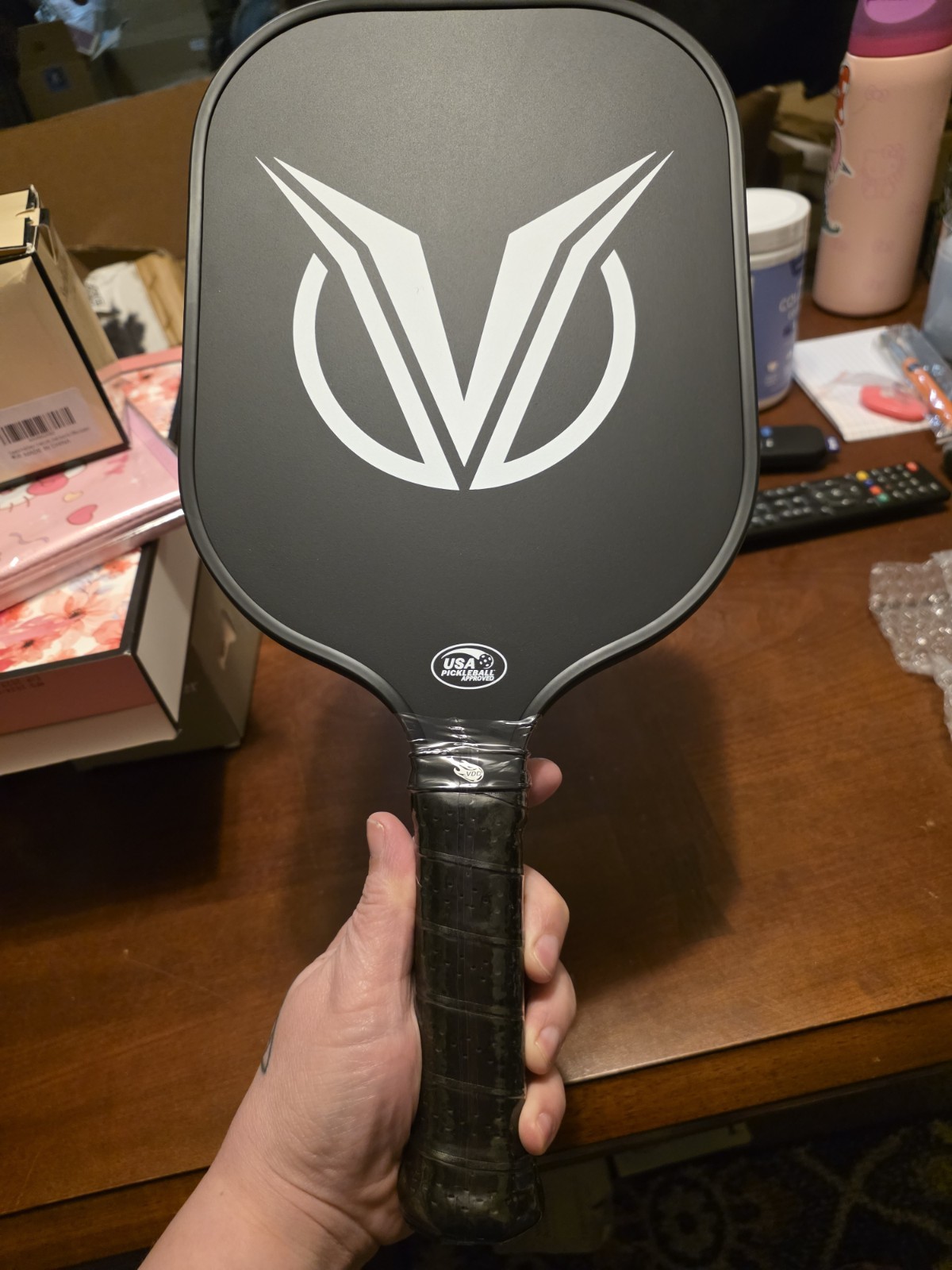 VDD 16 MM Kohlefaser integrierter Pickle Ballschläger