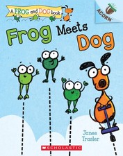 Frog Meets Dog by Janee Trasler Paperback Book