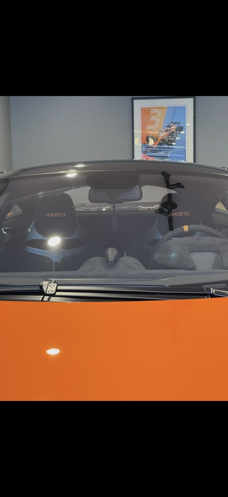 McLaren MSO BESPOKE HEADRESTS “not oem” Pair 