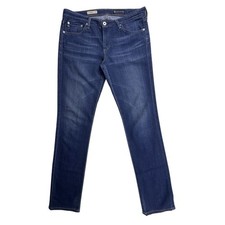 AG Adriano Goldschmied Stevie Ankle Slim Straight Jeans Womens 31