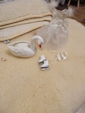 Simba Love Doll Kleid Schuhe Schlittschuhe groß   Schwan Kleid Passt Barbie 