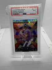 2018 Panini Prizm Lamar Jackson Instant Impact Psa 9 #11-12 ROOKIE CARD . rookie card picture