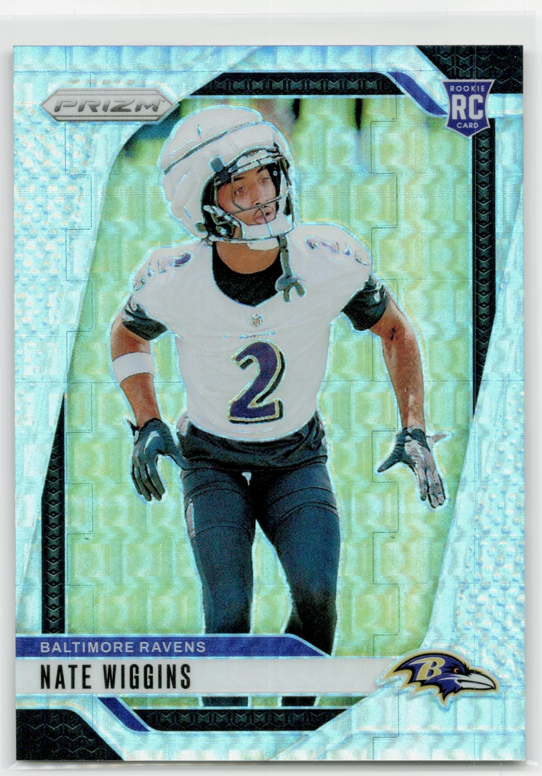 2024 Panini Prizm Nate Wiggins Pandora Prizm Rookie 272/400 #380