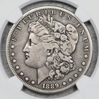 1889-CC Morgan Dollar NGC F15 Key Date Carson City! #5FXR