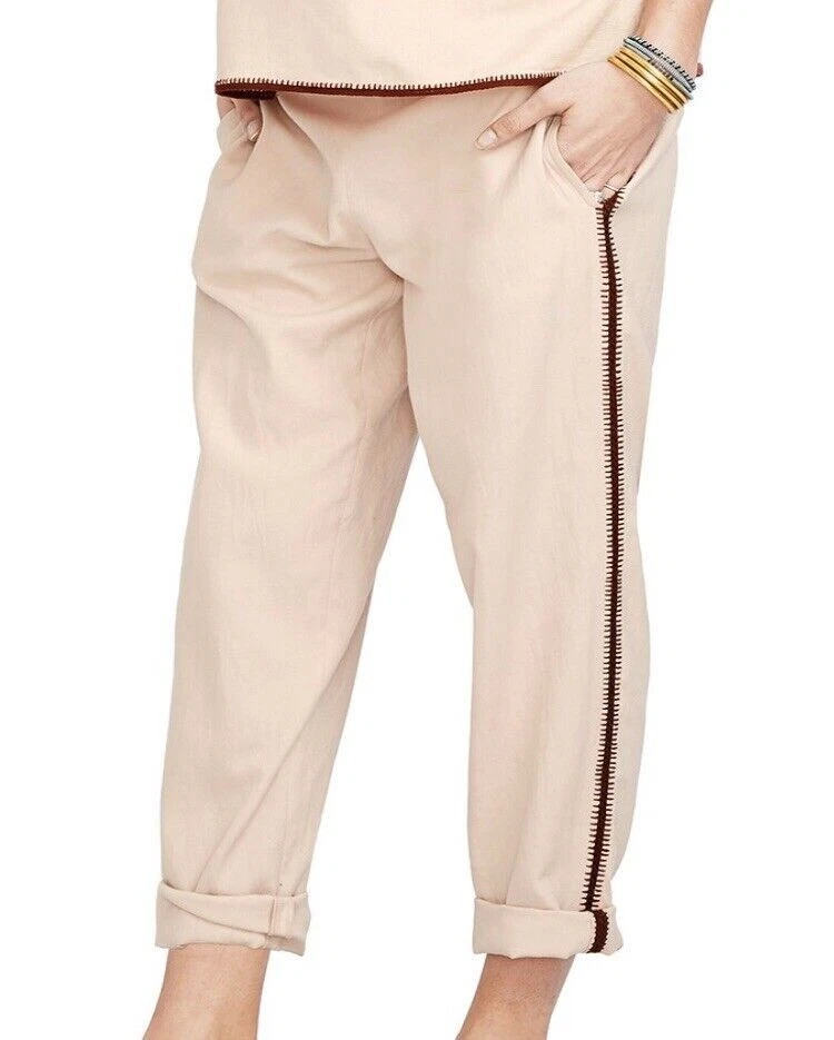Hatch Maternity Women’s THE AUSTIN TROUSERS Pants Rose/Pink $188 NEW
Opens in a new window or tab