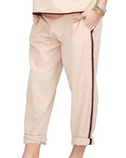 Hatch Maternity Women  s THE AUSTIN TROUSERS Pants Rose/Pink 188 NEW