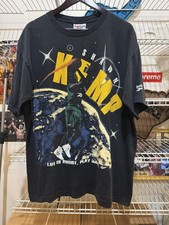 Vintage Reebok Single Stitched Shawn Kemp Seattle Sonic s T-Shirt Black Size XL