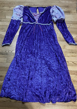 Rubies Halloween Costume Purple Dress Size XL Fairy Tale Renaissance Womens