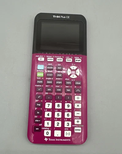Texas Instruments TI-84 Plus CE Graphing Calculator Pink | Tested | Fast Ship