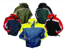 NEW - Float Tech - Weather Inflatable Jacket with Reflective Material - Large