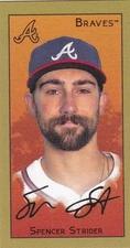 SPENCER STRIDER TOPPS T205 205 MINI BASE CARD ATLANTA BRAVES 2025 25