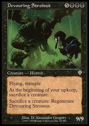 Devouring Strossus #101 Invasion Magic: The Gathering