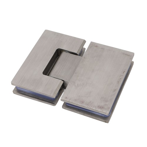 Frameless Glass Shower Door Hinge 180 Degree 120lb Load Capacity Heavy Duty US - Picture 12 of 23