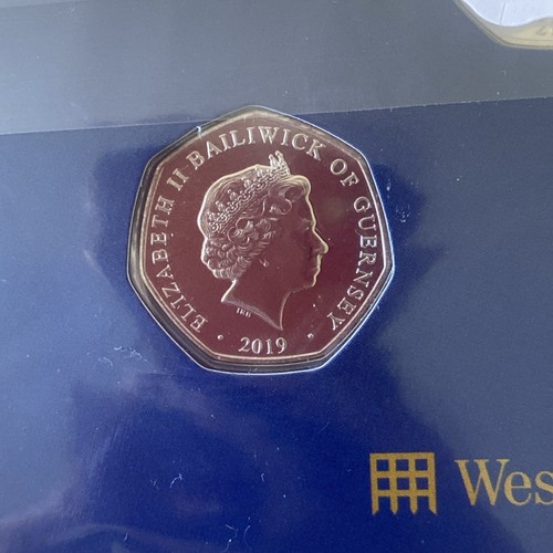 2019 The Pantomime Coin Collection Set 5x 50p Fifty Pence Coins SEALED (26412) - Picture 4 of 4
