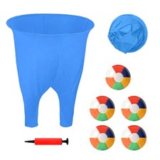 Granny Pants Outdoor Game Set with 5 Bouncy Balls  Air Pump for Parties