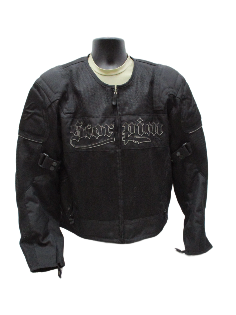 メンズウェア Scorp Constellation Jacket - Black L Scorpion EXO Men's Motorcycle Jacket L Black Mesh Exo Skeletal
