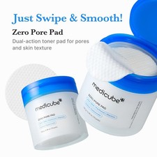Medicube Zero Pore Pad 70 Pads AHA BHA Panthenol Toner K-Beauty Skincare