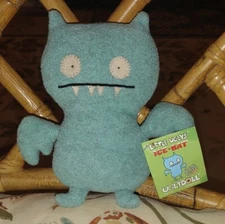 UglyDoll Ice Bat Vintage Plush Stuffed Animal Small Mini Toy 7” Pretty Ugly (A