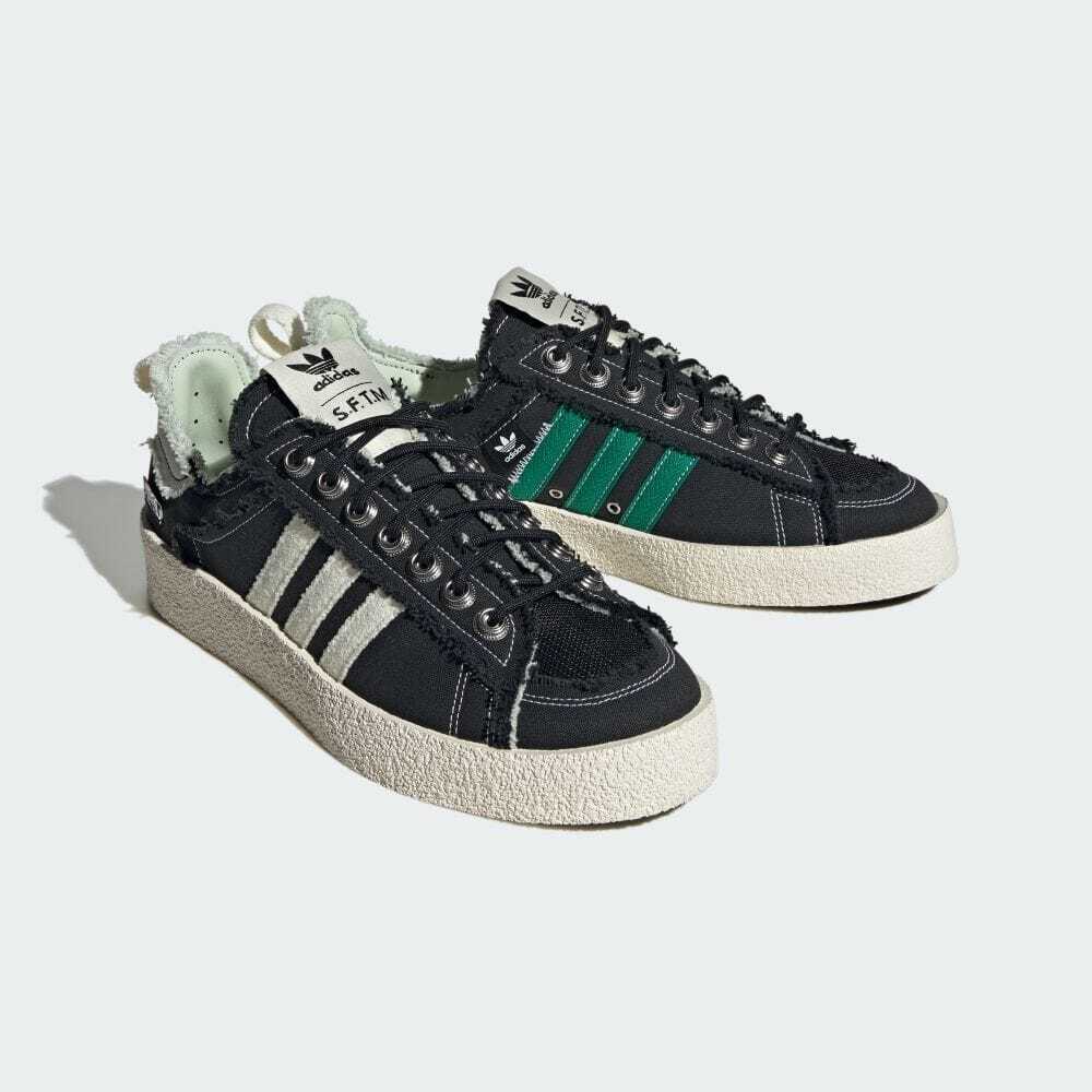 ID4791 Song for the Mute adidas Originals Campus 80s Core Black Cream  (Men's)