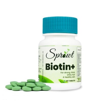 Sprowt Biotin Plus Tablet for Hair and Skin Care