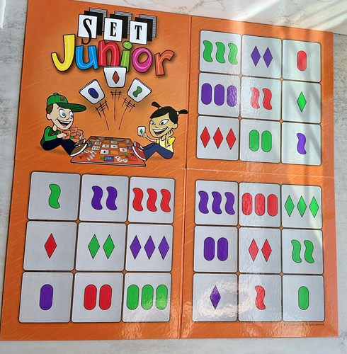 Set Junior Board Game Age 3+ Great for Preschool and up *Missing 1 Scoring Chip* - Picture 17 of 18