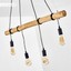 Design Pendel Hänge Lampe Ess Zimmer Bambus Kugel Geflecht Decken