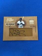 2005 Leather & Lumber Darryl Strawberry Auto/Bat 59/96 SP Yankees LC-13 See Pic
