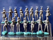 1:64 Figures  - For Dioramas Miniature Figures 164 Fig Lot 666 Doublegdiecast