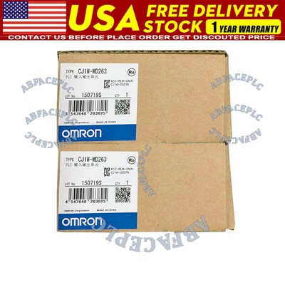 1PC Omron CJ1W-MD263 PLC Module CJ1WMD263 New In Box