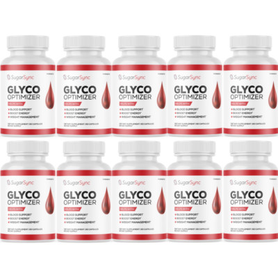 Sugar Sync Glyco Optimizer Maximum Strength Glycogen Supplement - 10 Bottles