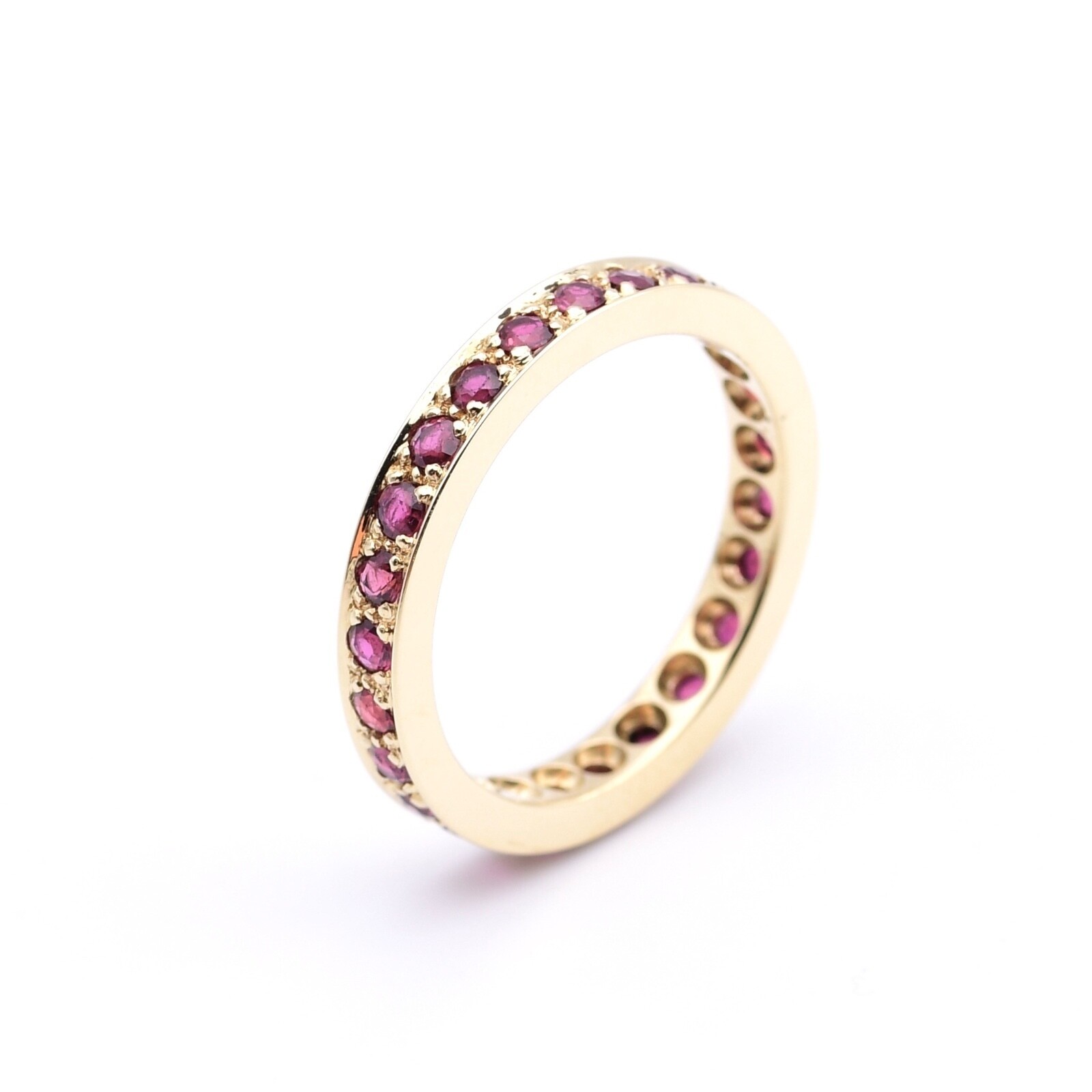 Oeding Earth Ruby Memory Ring Approx 2 Carats in … - image 1