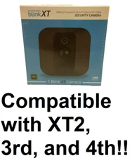 BLINK XT Battery Powered Security Camera Add-On HD Video Cloud Storage XT1 XT2