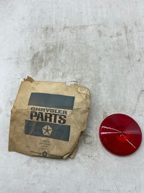 たなかは Mopar Chrysler 2913349 Turn Signal Lens 68-71 Dodge Truck