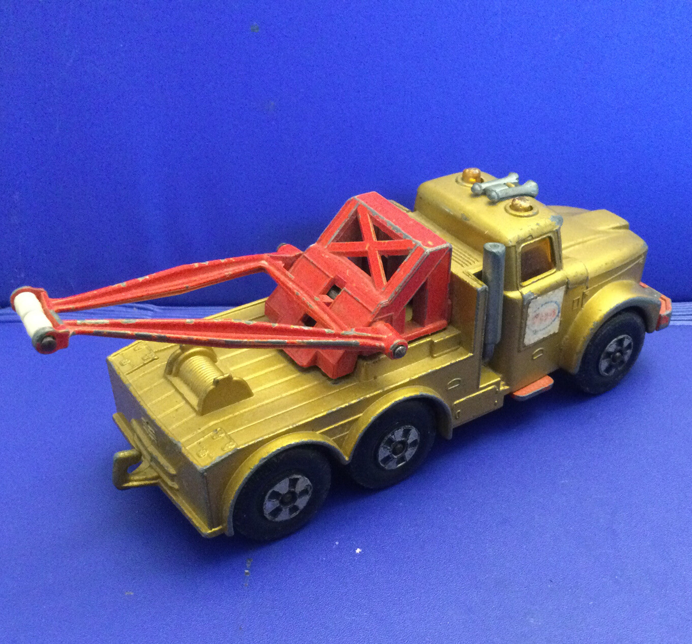 Vintage Matchbox L K2 Scammell Heavy Wreck Truck Gold Colour 1970s