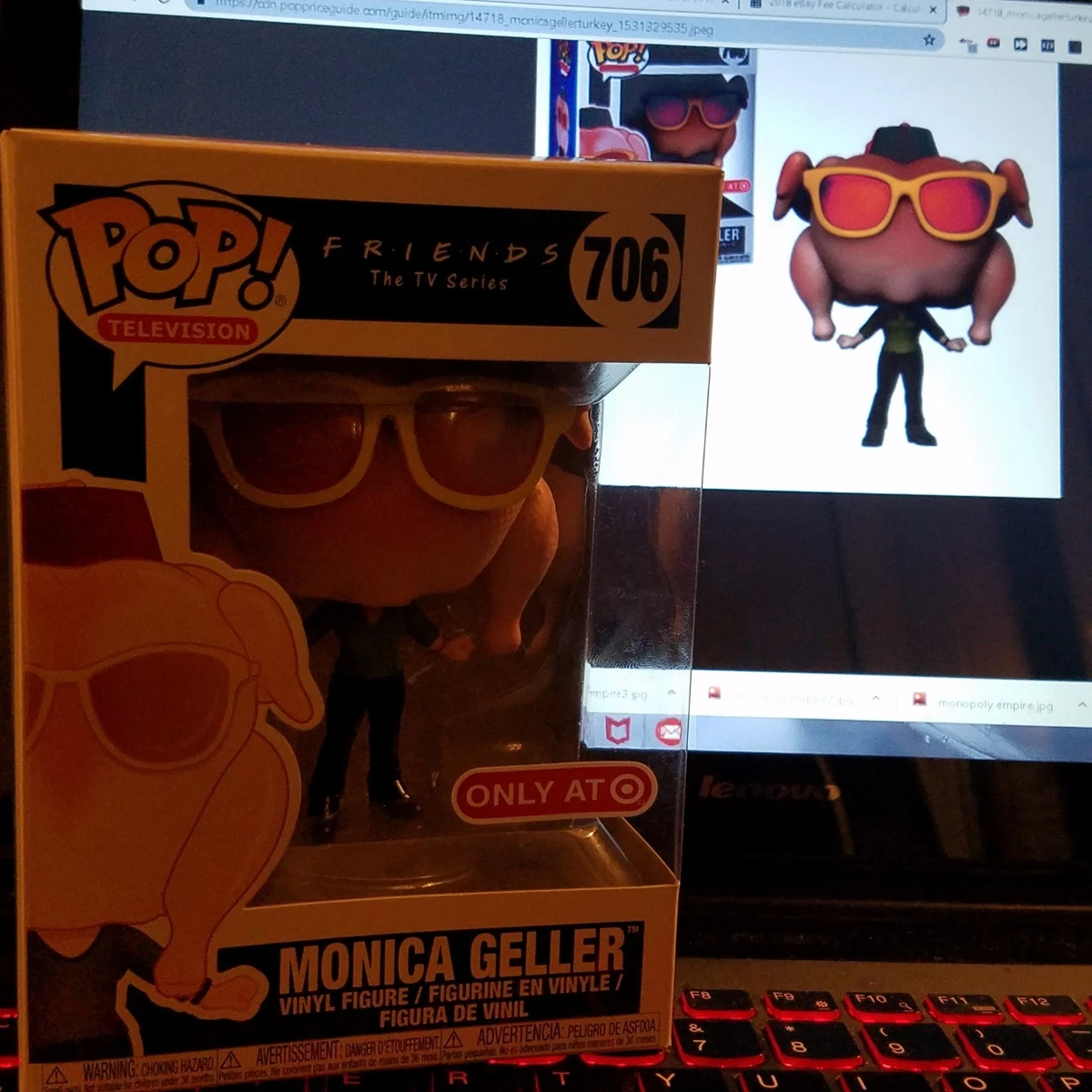 Monica geller sale turkey funko pop
