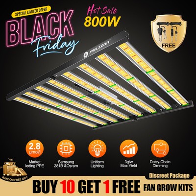 8000W Spider Samsung LED Grow Light for Indoor Plants Full Spectrum Growing Lamp