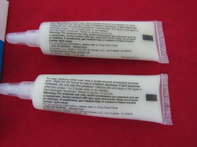 (Pack of 4 Pieces) Murad Acne Spot Fast Fix 7.5 ml / 0.25 fl oz eBay
