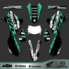 Suzuki DRZ400SM/S/E Custom Graphics Decal Kit (All Years)