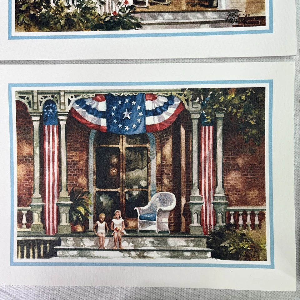 Reserve Officers Association Patriotic Greeting Cards Blank 15 Artist-G. Wander - Image 4 of 4