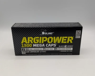 Olimp Argi Power 1500 Mega Caps 120 Kapseln L Arginin Supplement