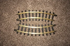 New Bright Holiday Express 2 CURVE TRACK 380 Series POLISHED tracks 1/6 Circle