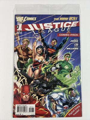 Justice League #1 (2011) New 52 ~ Combo Pack Sealed ~ DC Comics | eBay