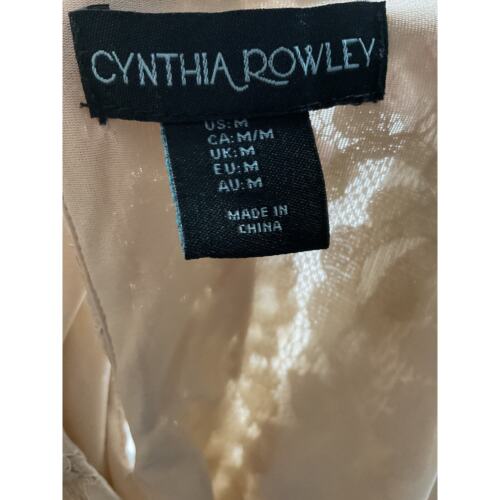 Cynthia Rowley Black Lace Blouse M - Picture 3 of 4