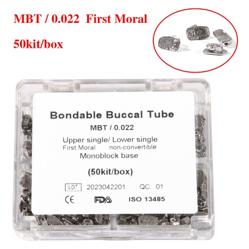 Dental Orthodontic Buccal Tube 1st Molar Single Bondable MBT 022 Monoblock - Picture 12 of 18