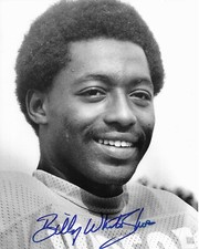 BILLY WHITE SHOES JOHNSON Autographed Signed 8