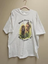 Vintage Tarzan Dum Dum 95 T-Shirt Size 3XL Edgar Rice Burroughs Fruit Of Loom