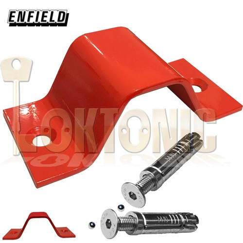 Enfield Floor Wall Ground Anchor Security Bicycles Quad Bikes Lawnmower