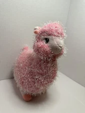 Kelly Toy Pink Llama Plush Pink Fuzzy Stuffed Animal Toy